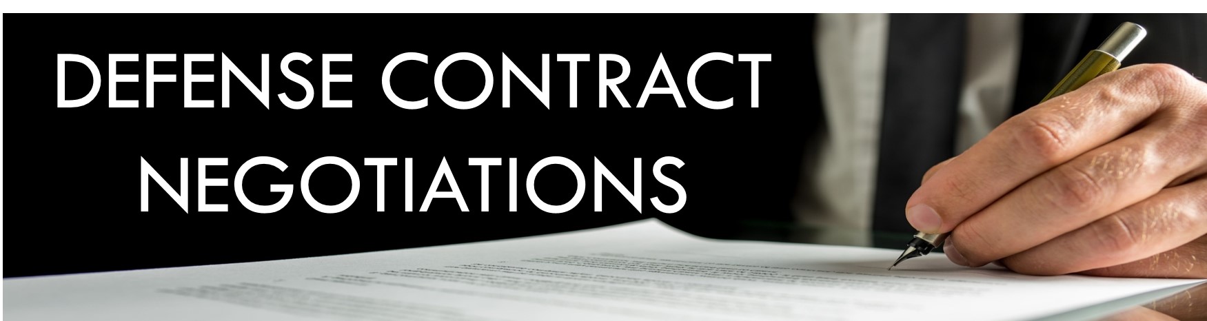 Defense Contract Negotiations