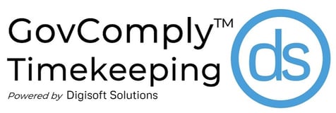 GovComply Timekeeping Logo - white background