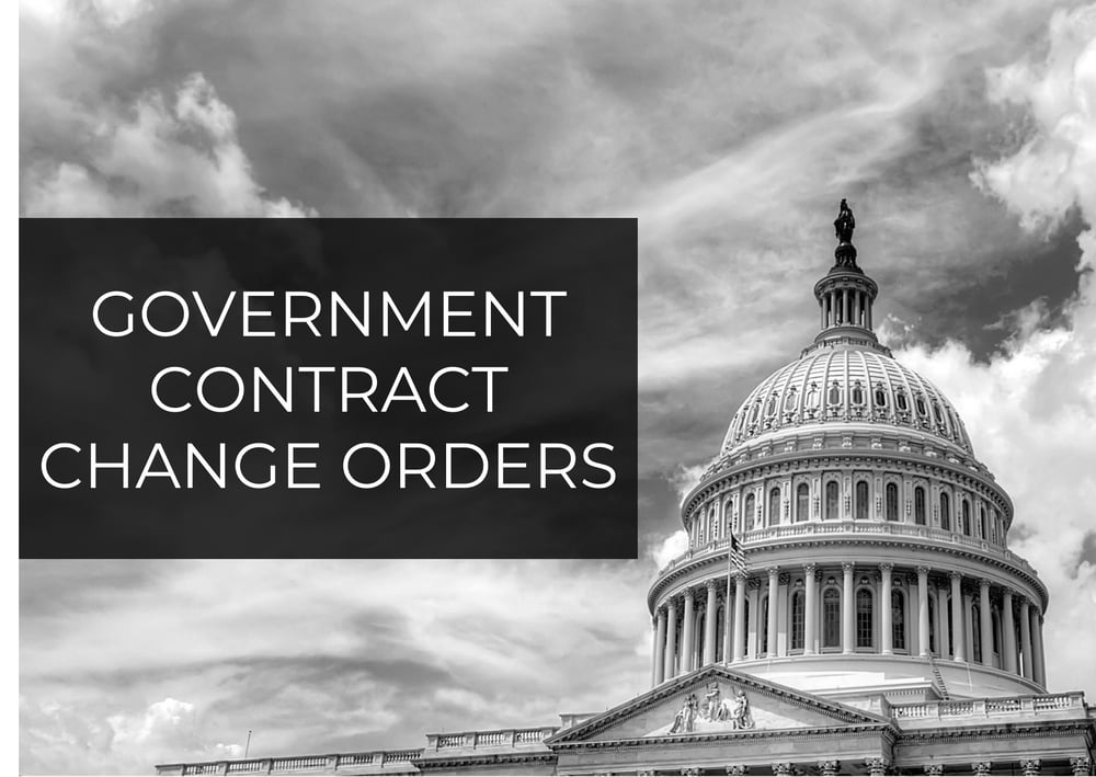 Government Contract Change Order