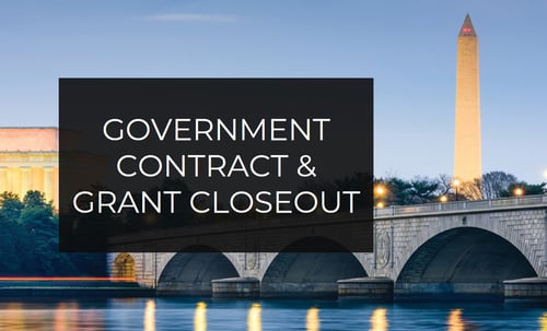 Government Contract Closeout